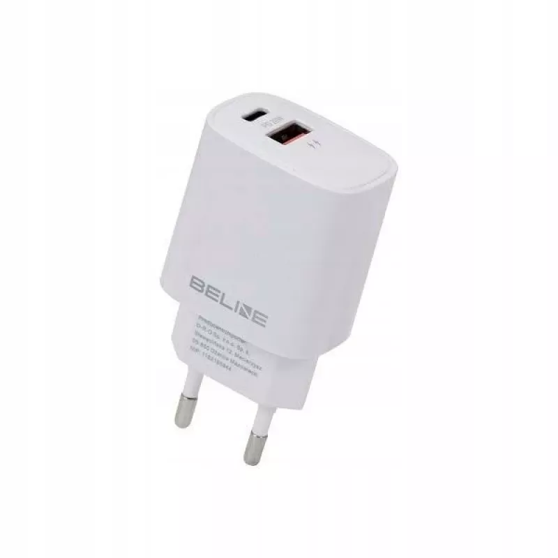 Lādētājs Beline Beli02160 20W USB-C uz USB-A strāvas adapteris