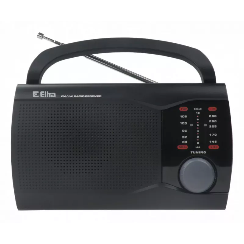 Radio FM/AM Eltra Ewa Melns