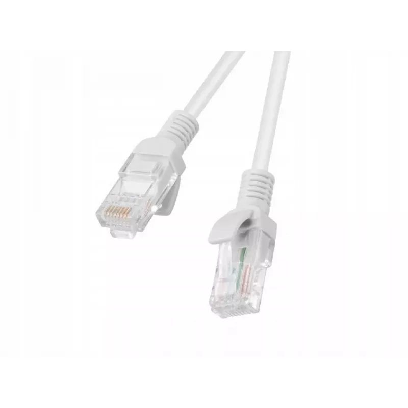 Tīkla kabelis LANBERG Cat6 RJ-45 – RJ-45, vītais varš, U/UTP, 1,5 m, balts
