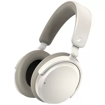Austiņas Sennheiser ACCENTUM Wireless — Bluetooth 5.2 1. klases, 50 h baterija, 0,8 Ah, baltas, apkārtauss, iebūvēts mikrofons