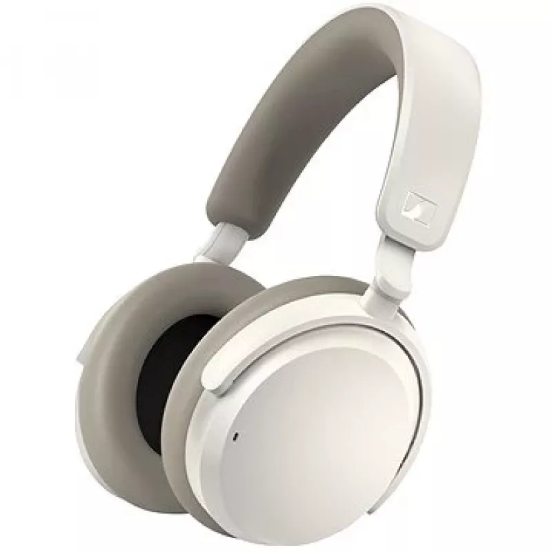 Austiņas Sennheiser ACCENTUM Wireless — Bluetooth 5.2 1. klases, 50 h baterija, 0,8 Ah, baltas, apkārtauss, iebūvēts mikrofons