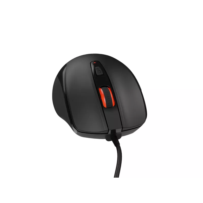 Vadu optiskā pele NATEC NMY-2047 USB Type-A, 4000 DPI, 6 pogas, labročiem, fona apgaismojums