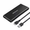 M.2 SATA SSD korpuss QOLTEC 51854 USB 3.0 bez instrumentiem