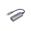 Tīkla interfeisa karte Unitek U1312A, IEEE 802.3, pelēka, 0,5 m kabelis