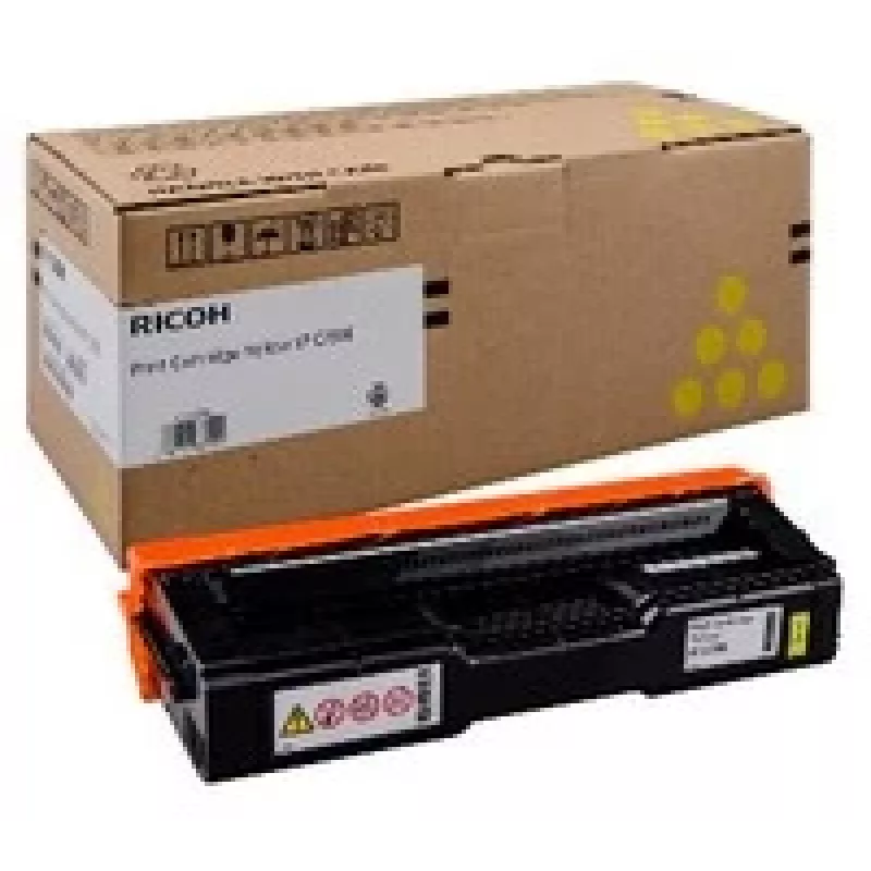 Ricoh 407546 tonera kasetne 1 gab. Oriģināls Dzeltens