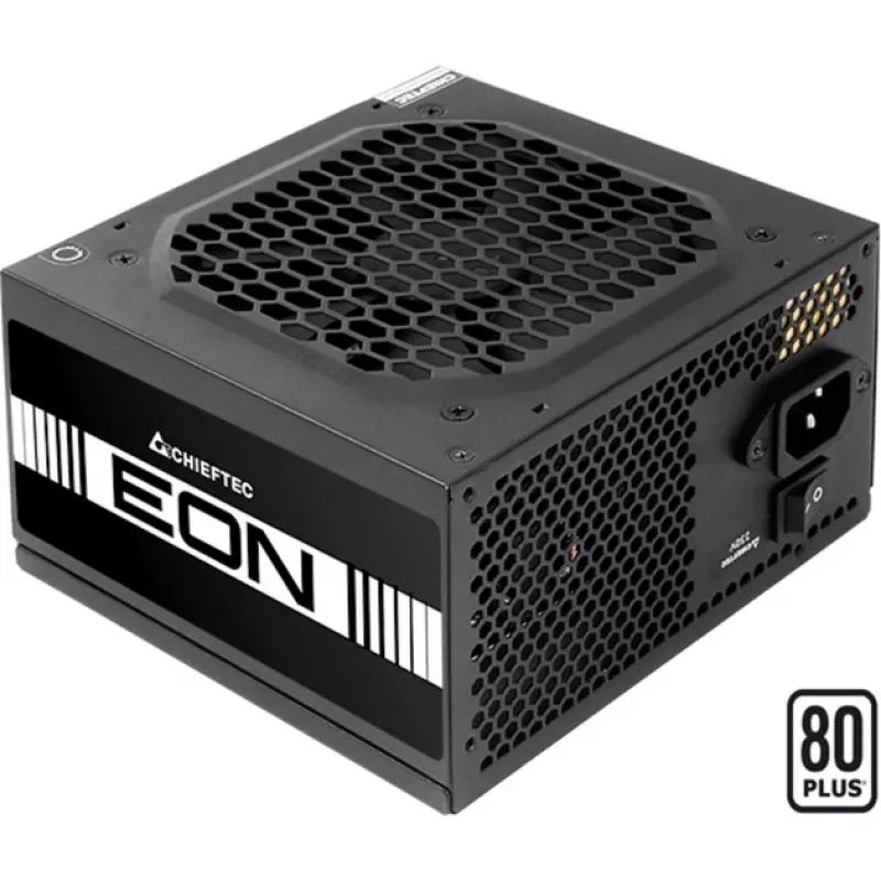 Chieftec EON barošanas bloks 600 W 20+4 kontaktu ATX ATX melns