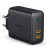 AUKEY PA-D2 mobilās ierīces lādētājs 36W Melns Iekštelpām