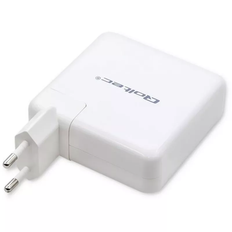 Qoltec GaN lādētājs FAST 108W | 5-20V | 3-4.7A | USB C | Balts