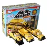 Transportlīdzekļu komplekts Popular Playthings Mix or Match Vehicles Construction Melns dzeltena