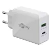 Goobay Dual USB-C™ PD (Power Delivery) ātrais lādētājs (30 W) (61674)