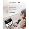 Cudy jaunais 4G LTE Cat 6 WiFi maršrutētājs, Qualcomm mikroshēmojums, LTE modema maršrutētājs, Divu SIM 4G mobilo sakaru maršrutētājs, AC1200 divu joslu WiFi, 4 Gigabitu porti, OpenVPN, W
