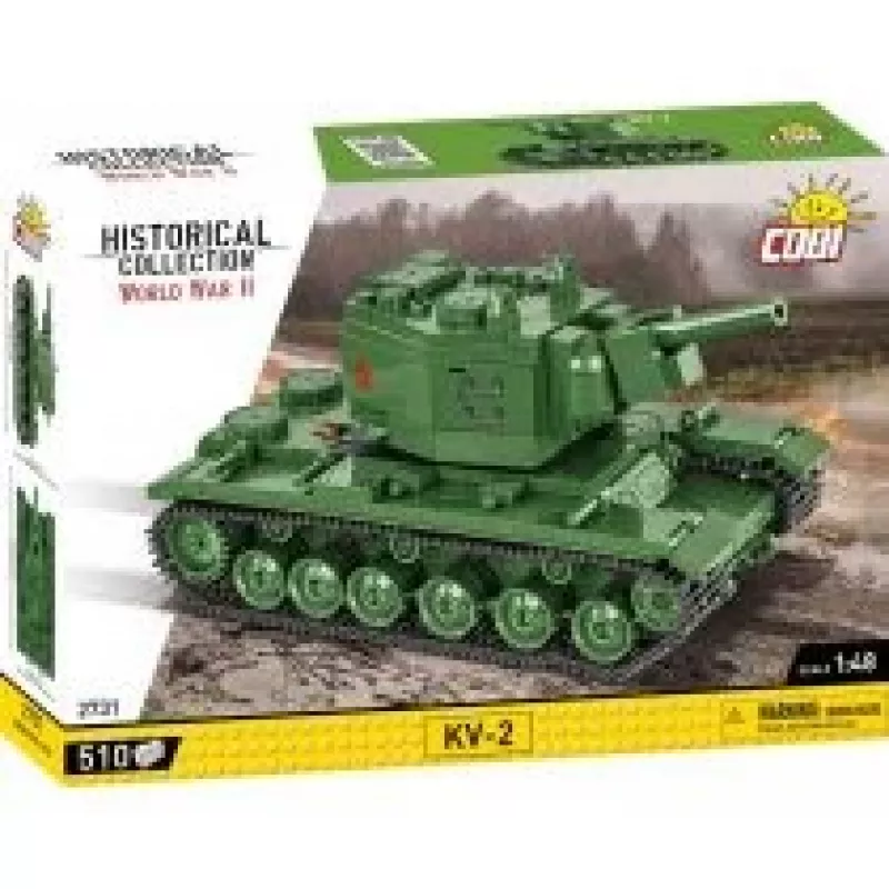 Būvkomplekts Cobi KV-2 Otrais pasaules karš 510 gab.