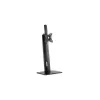Gembird MS-D1-01 Monitora galda statīvs, regulējams augstums, melns