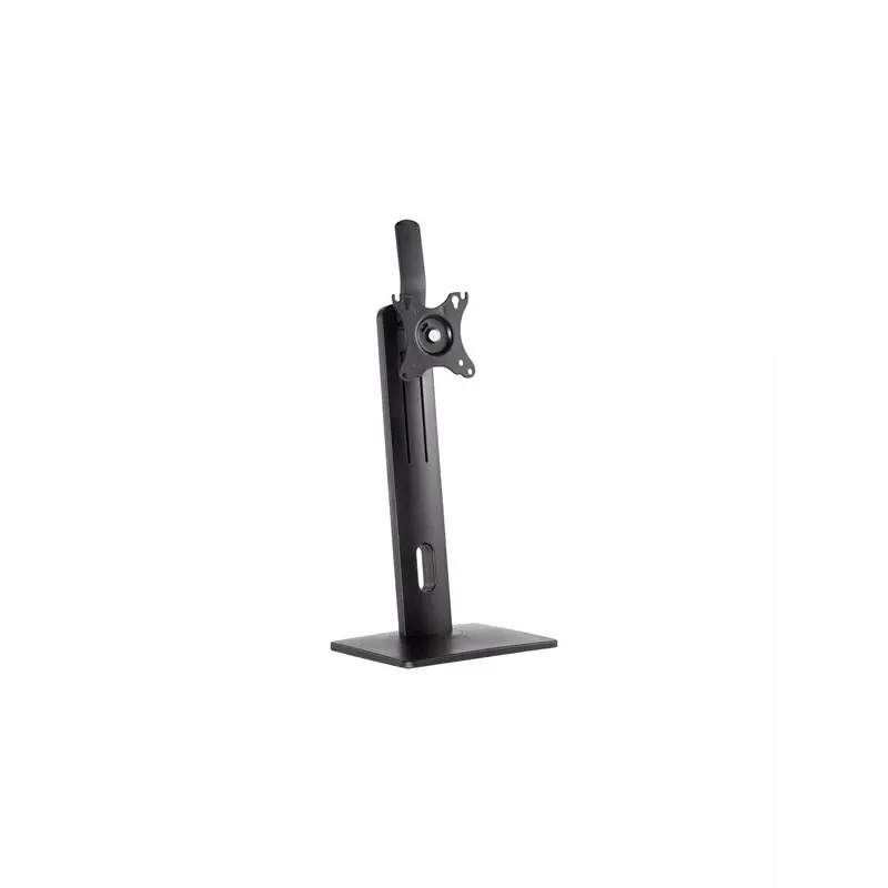 Gembird MS-D1-01 Monitora galda statīvs, regulējams augstums, melns