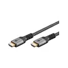 Goobay 64999 HDMI kabelis 0,5 m HDMI Type A (standarta) pelēks (64999)