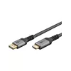 Goobay 65268 Video kabeļa adapteris 1 m DisplayPort HDMI Pelēks (65268)