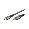 Goobay 65269 Video kabeļa adapteris 2 m DisplayPort HDMI Pelēks (65269)