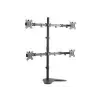 Monitora statīvs LogiLink BP0046 81.3 cm (32 collas) Galda Nerūsējošais tērauds