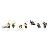 Konstrukciju rotaļlieta LEGO City Ugunsdzēsēju stacija ar grozāmo kāpņu transportlīdzekli 60414 — 843 detaļas, 5 minifigūras, 220×320×140 mm