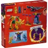 LEGO NINJAGO Arina kaujas meha darbības figūra, nindzju rotaļlieta 4+ gadus veciem zēniem, meitenēm un bērniem, Dragons Rising komplekts ar Arina minifigūru un mini Katu