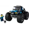 Konstrukciju rotaļlieta LEGO City 60402 Zilais monstru kravas auto ar lielām riepām, 148 detaļas, 1 minifigūra, vecumam 5+
