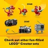 LEGO Creator 2-in-1 komplekts “Flatbed Truck with Helicopter” 31146, pārveidojams būvējums bērniem