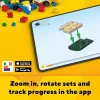 LEGO Creator 2-in-1 komplekts “Flatbed Truck with Helicopter” 31146, pārveidojams būvējums bērniem