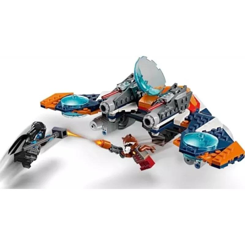 Konstruktors LEGO Marvel Super Heroes Raķešu Kosmosa Kuģis 76278 — Rocket un Ronan komplekts