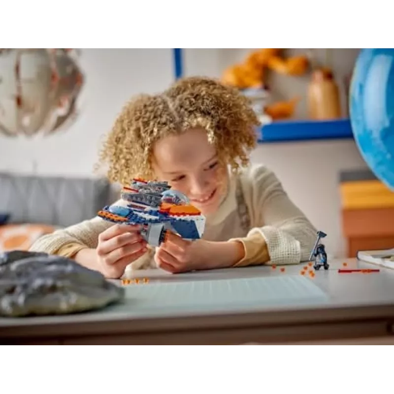 Konstruktors LEGO Marvel Super Heroes Raķešu Kosmosa Kuģis 76278 — Rocket un Ronan komplekts