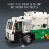 Konstruktors LEGO Technic Mack LR Electric Garbage Truck 42167 — 503 gab., motorizēts, izmērs 230×80×90 mm