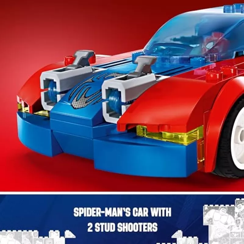 Lego Marvel 76279 Spider-Man Race Car & Venom Green Goblin Būvējams komplekts
