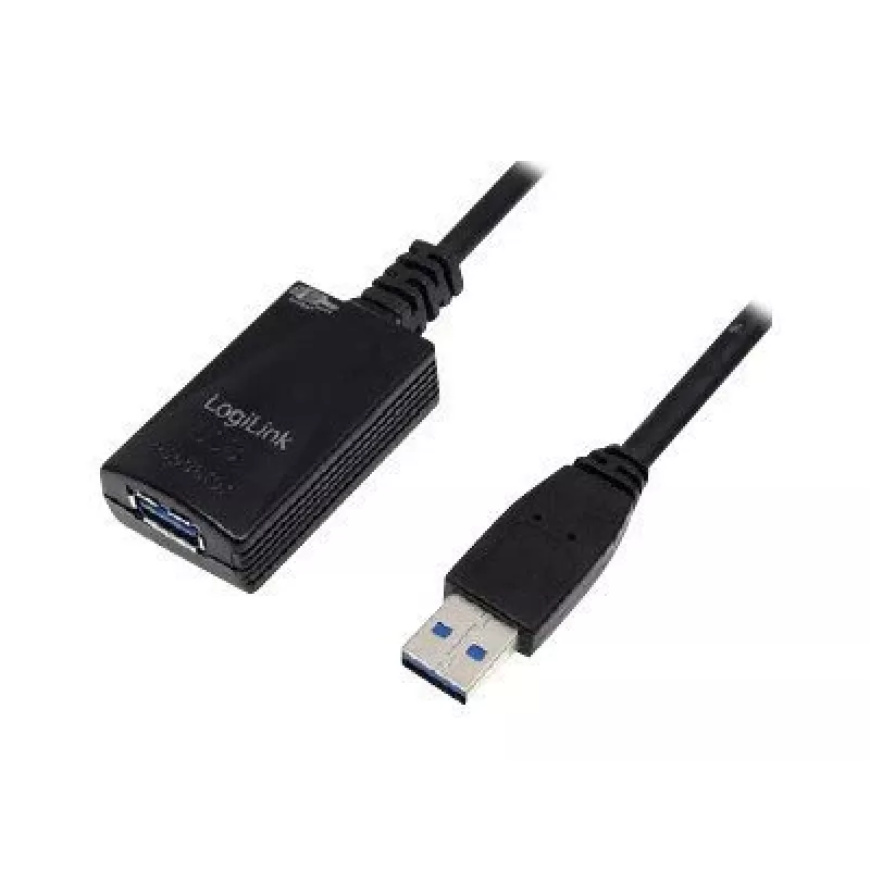 LogiLink 5.0 m USB 3.0 vīriešu/sieviešu USB kabelis USB 3.2 Gen 1 (3.1 Gen 1) 5 M USB