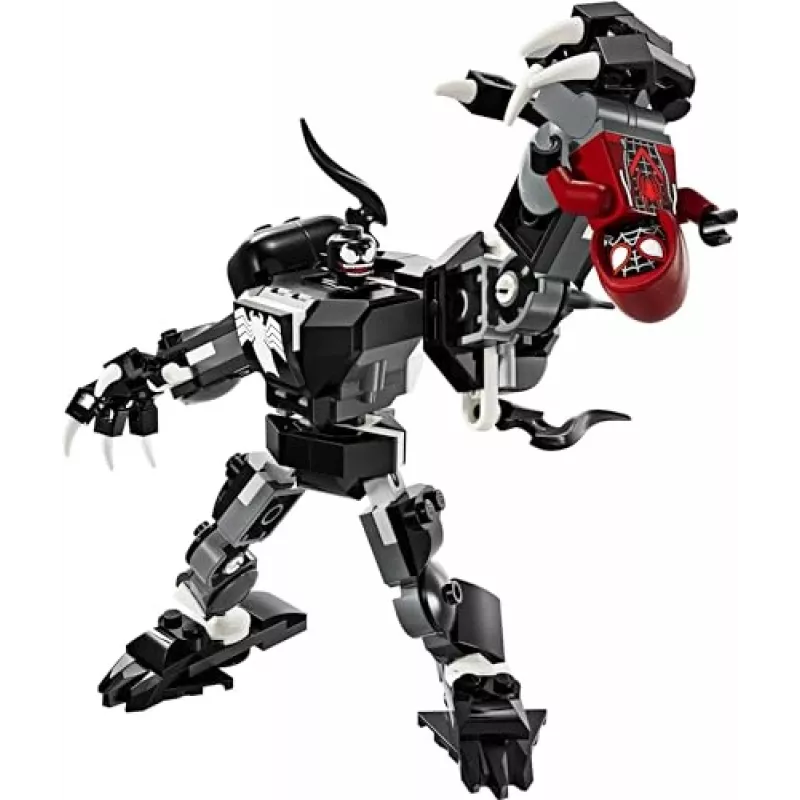 LEGO 76276 Marvel Venom mehāniskās bruņas pret Milesu Moralesu