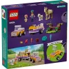 LEGO Friends Zirga un ponija piekabes dzīvnieku rotaļlietu komplekts 42634