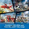 LEGO City Konstrukciju rotaļlieta Policijas iecirknis Cietuma sala 60419 — 980 detaļas, 7 minifigūras, 370×400×160 mm