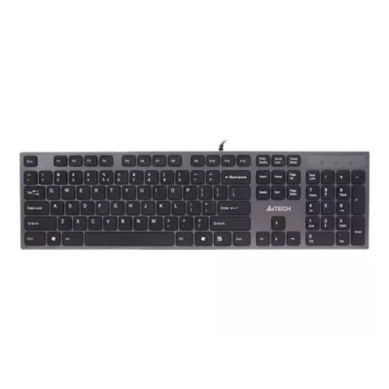 A4Tech KV-300H tastatūra USB QWERTY Melna, Pelēka
