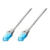 DIGITUS - komutācijas kabelis - RJ-45 (vīr.) uz RJ-45 (vīr.) - 25 m - UTP - CAT 5e - ekranēts, bezķeru - pelēks