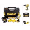 Bezvadu urbjmašīna DeWalt DCD791D2-QW, 18V Li-Ion, 2×2Ah akumulatori, bezatslēgas 13 mm patrona, 70 Nm, 1,5 kg