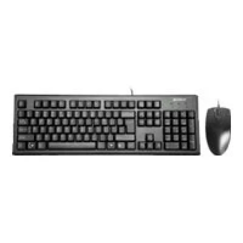 A4Tech KM-72620D - Tastatūras un peles komplekts - USB - US - Melns