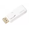 Dzimuma pārveidotājs LogiLink CV0100 DisplayPort uz HDMI Balts