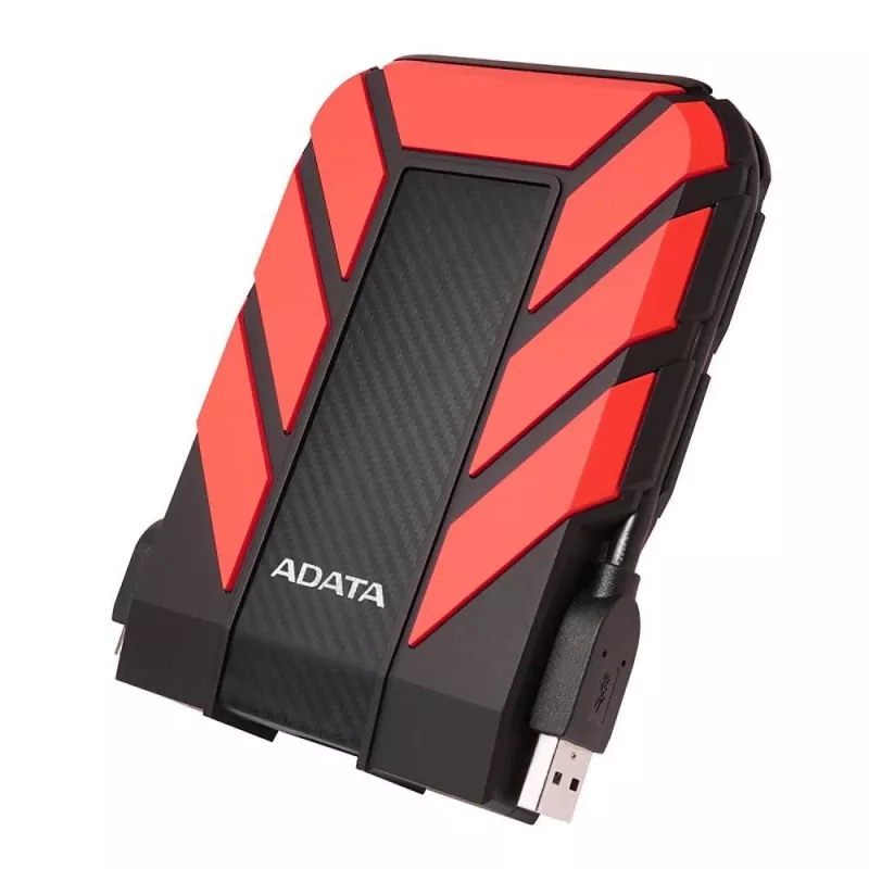 ADATA HD710 Pro ārējais cietais disks 1 TB 2,5 collu USB 3.2 Gen 1 (3.1 Gen 1) Melns, Sarkans