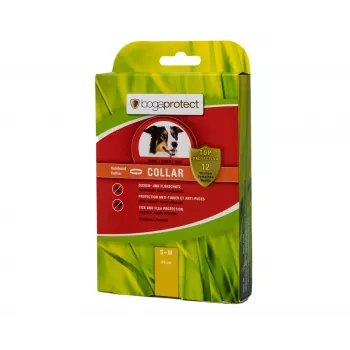 BOGAR Bogaprotect® Kakla siksna S-M 60 cm - blusu un ērču kakla siksna suņiem – 60 cm
