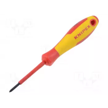 Knipex VDE Phillips skrūvgriezis PH 0 asmens garums: 60 mm DIN EN 60900 (98 24 00)