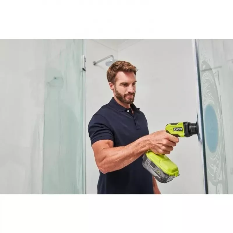 Ryobi ONE+ 18V bezvadu rotējošais tīrīšanas suku aparāts R18CPS-0 (tikai instruments)