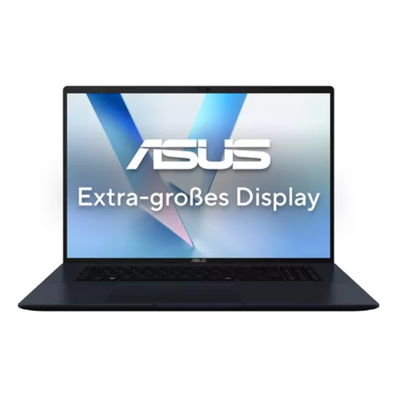 ASUS Vivobook 18 M1807HA-S8027 portatīvais dators, AMD Ryzen 7 260, 18 collu WUXGA, 16GB DDR5, 512GB SSD, bez OS, vācu QWERTZ tastatūra