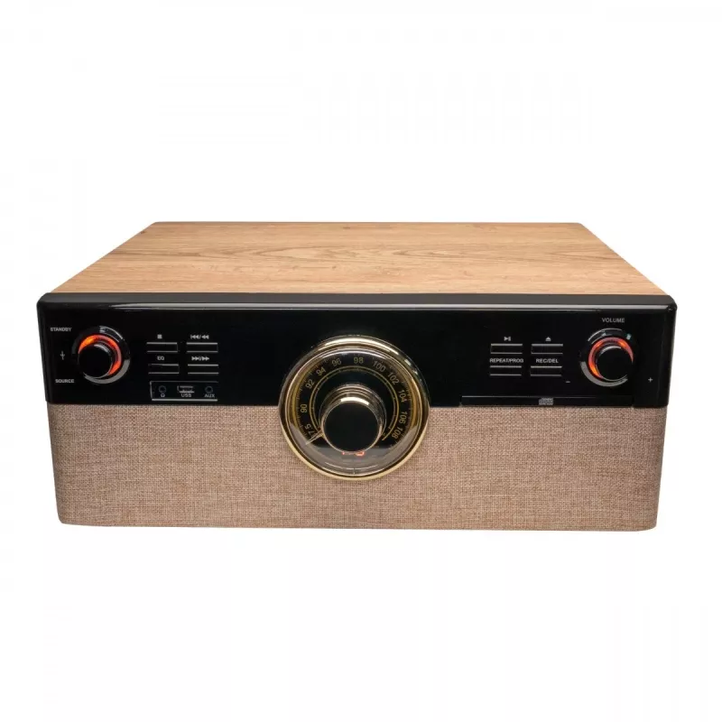 AKAI ATT-300CC Belt-Drive atskaņotājs ar USB un iebūvētu fono priekšpastiprinātāju, melns