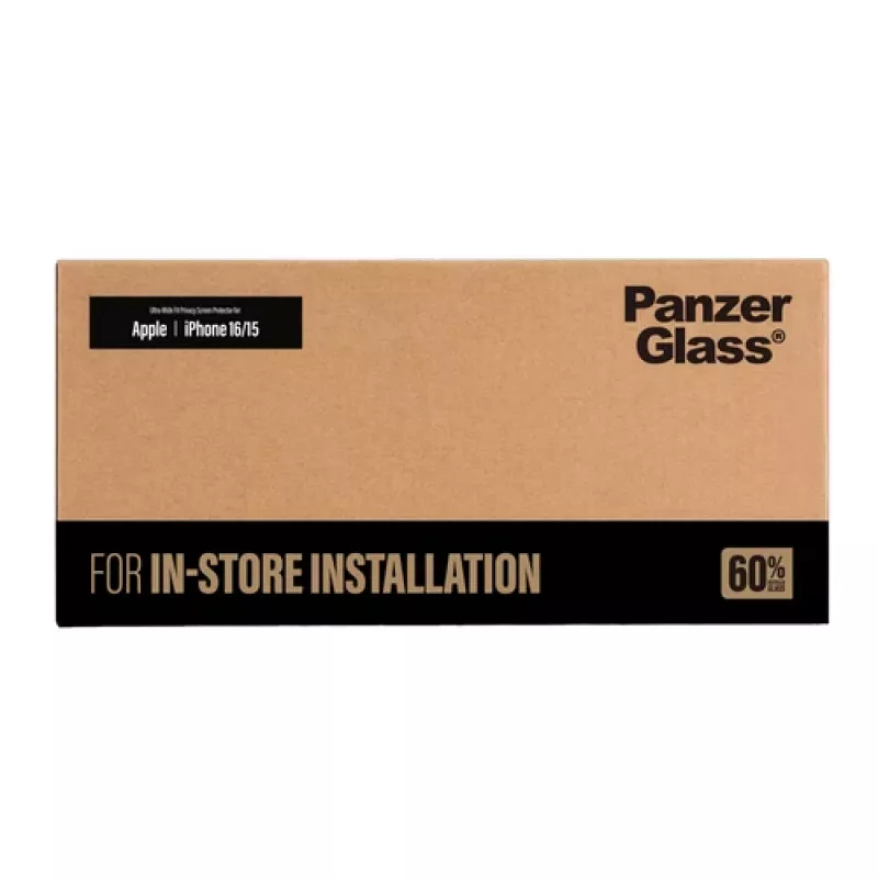 PanzerGlass 2Way Privacy Screen iPhone 15 Pro Max UW-FastFit