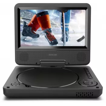 SENCOR SPV 2075 7 inch portatīvais DVD atskaņotājs ar USB/SD, 7 inch LCD displejs