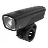ANSMANN 1600-0524 LED priekšējais velosipēda lukturis, 500 lūmeni, 50 luksi, 2600mAh, 2W, melns