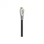 PYTHON HDMI 2.0 kabelis 2m Melns 4K 60Hz 18Gbps Neilona pīts